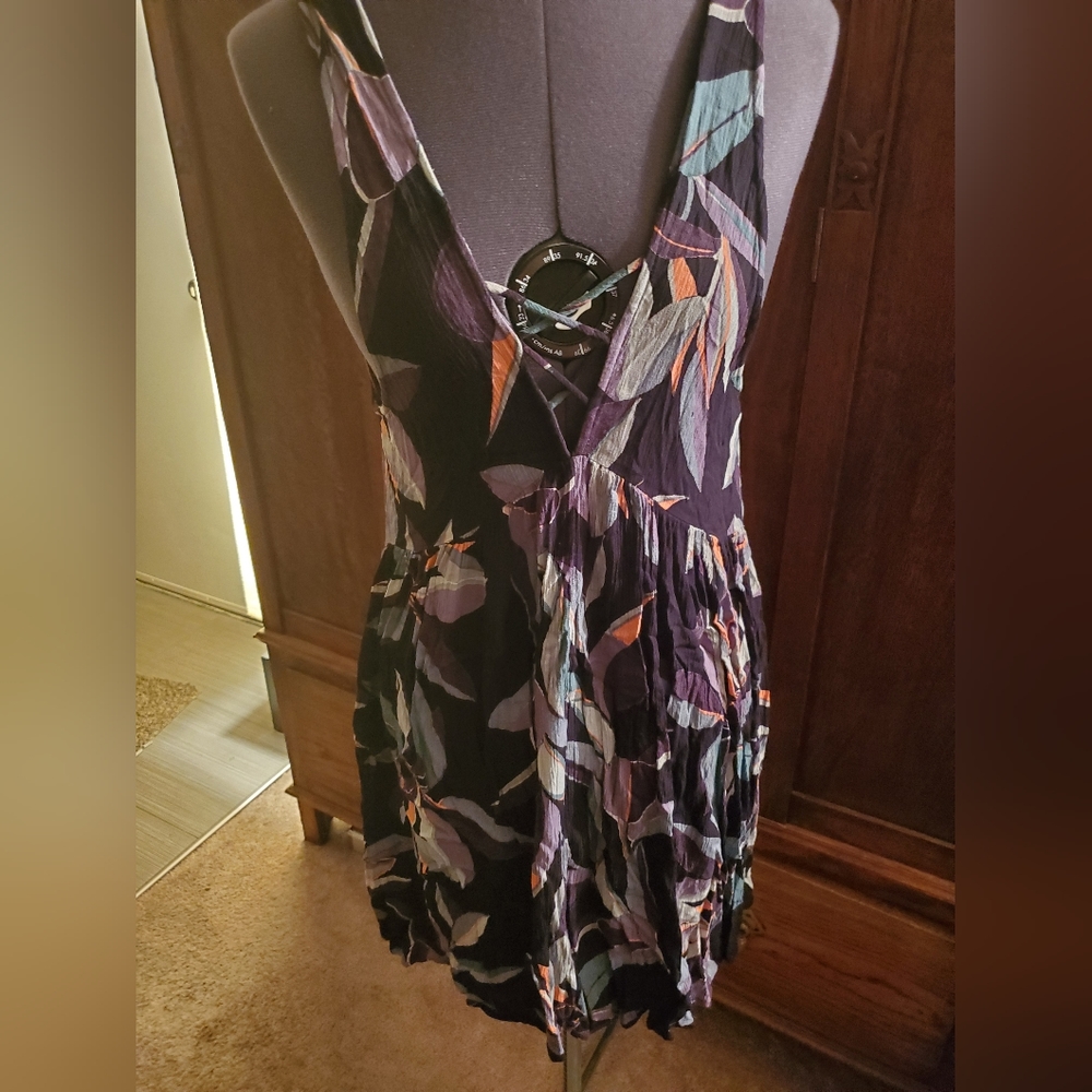 Rip Curl Black Palmbay Summer Dress